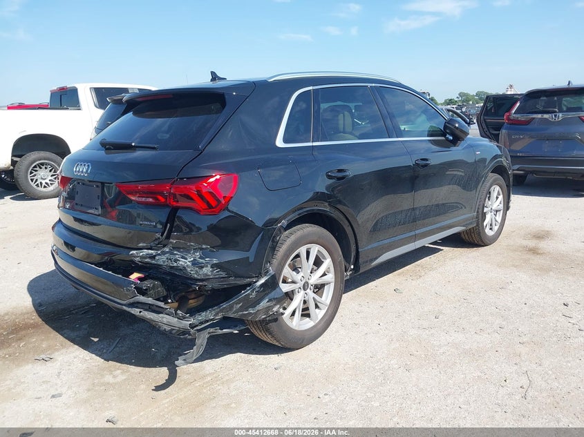Vin: wa1decf30r1097806, lot: 45910690, audi q3 premium 45 tfsi s line quattro tiptronic 20244