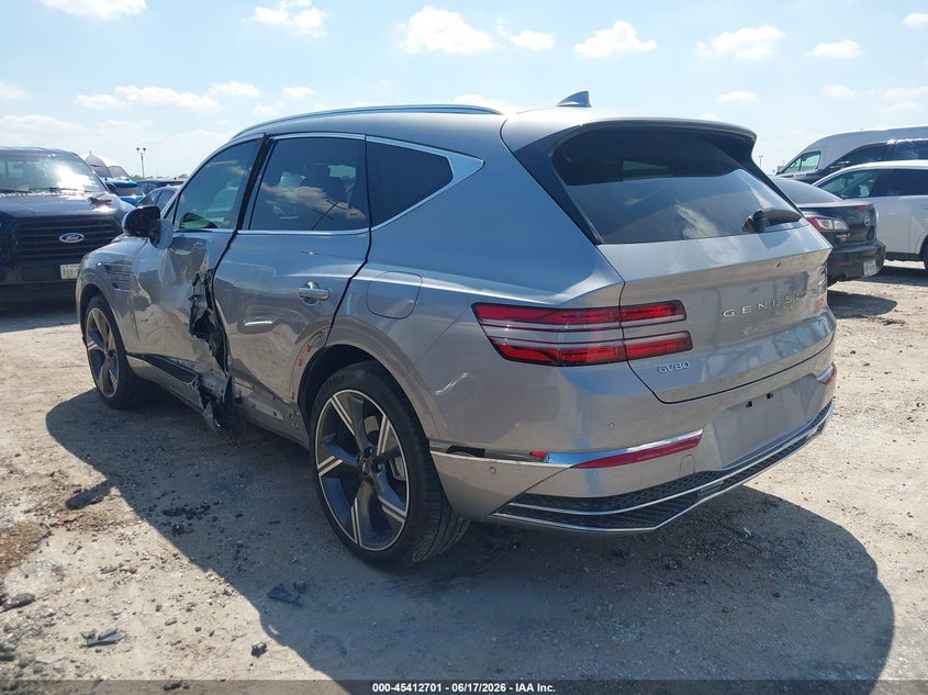 Vin: kmuhcesb4su287244, lot: 45910723, genesis gv80 2.5t prestige awd 20253