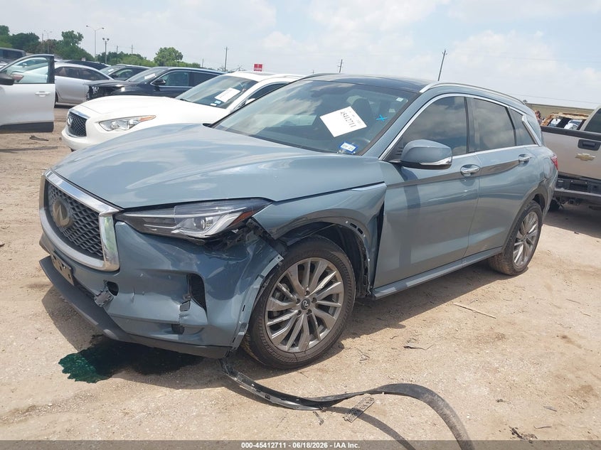 Vin: 3pcaj5ba4rf101917, lot: 45910733, infiniti qx50 luxe 20242