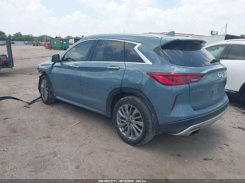 Vin: 3pcaj5ba4rf101917, lot: 45910733, infiniti qx50 luxe 20243