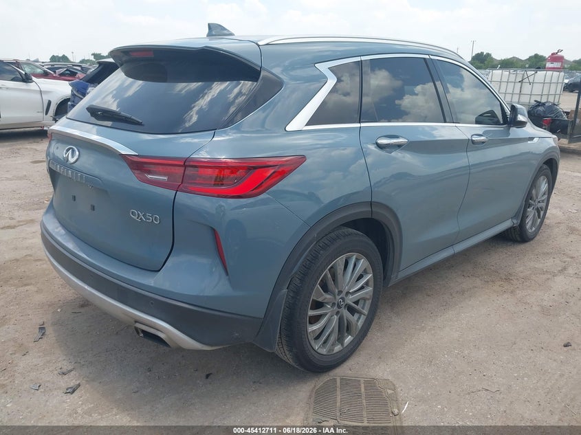 Vin: 3pcaj5ba4rf101917, lot: 45910733, infiniti qx50 luxe 20244