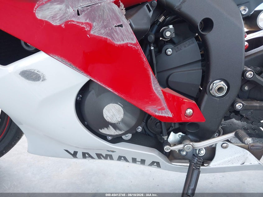 2013 Yamaha Yzfr6 VIN: JYARJ16E8DA030128 Lot: 45412745
