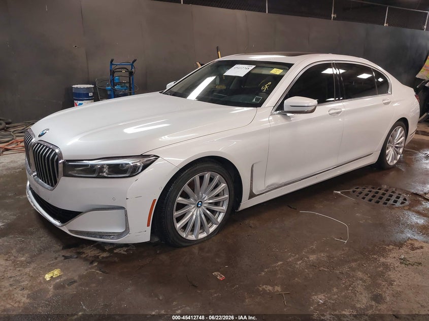 Vin: wba7t4c00nch24205, lot: 45910770, bmw 740 i xdrive 20222
