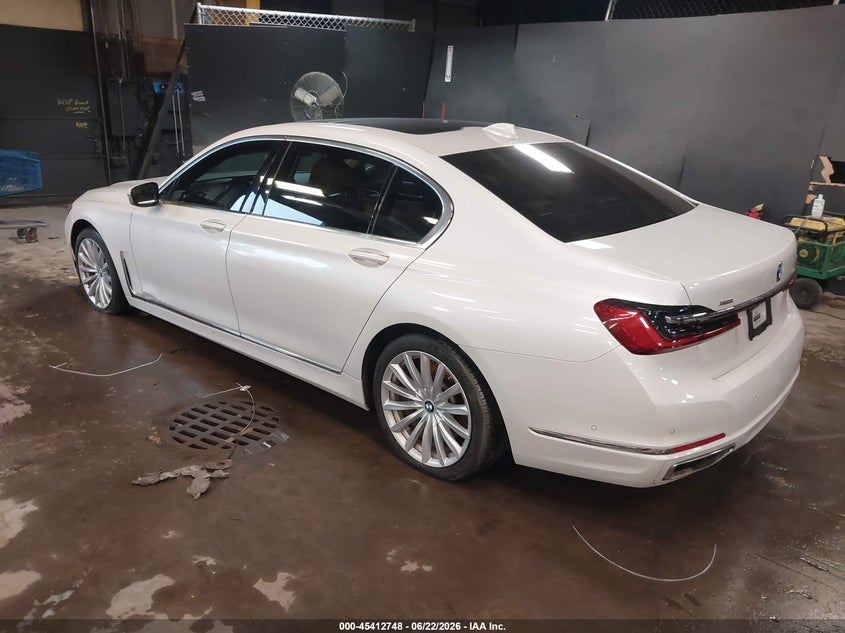 Vin: wba7t4c00nch24205, lot: 45910770, bmw 740 i xdrive 20223