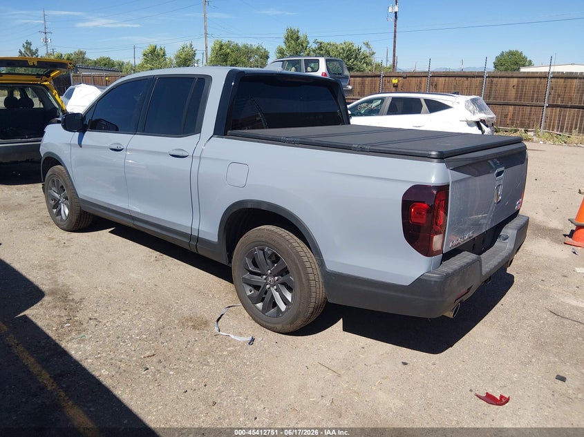 VIN 5FPYK3F12PB059021 2023 HONDA RIDGELINE SPORT