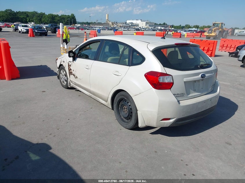 Vin: jf1gpaa60e8264322, lot: 45910782, subaru impreza 2.0i 20143
