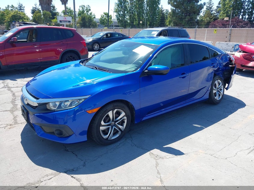 2016 Honda Civic Lx 19XFC2F68GE223445 photo 1