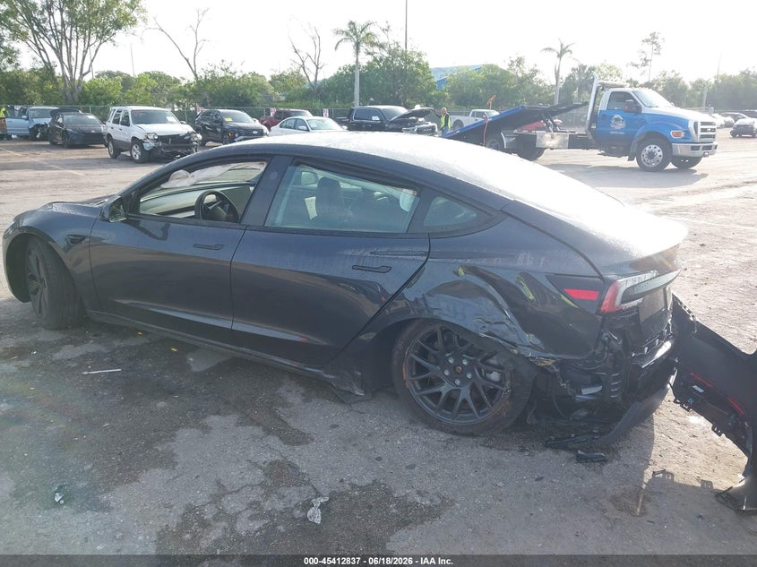 2024 TESLA MODEL 3 auction photo 3