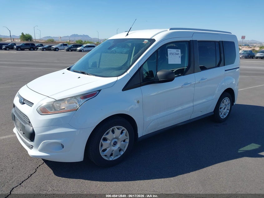 Vin: nm0ae8f75j1342867, lot: 45910870, ford transit connect xlt 20182