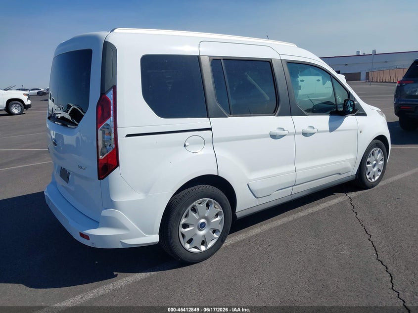 Vin: nm0ae8f75j1342867, lot: 45910870, ford transit connect xlt 20184