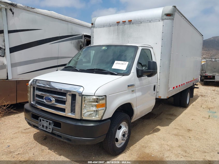 2014 Ford E-350 Cutaway 1FDWE3FL0EDA61701 photo 1