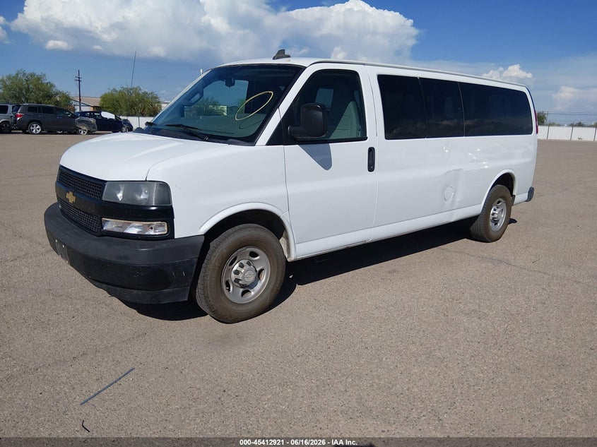 Vin: 1gazgnfg1k1289271, lot: 45910943, chevrolet express 3500 ls 20192