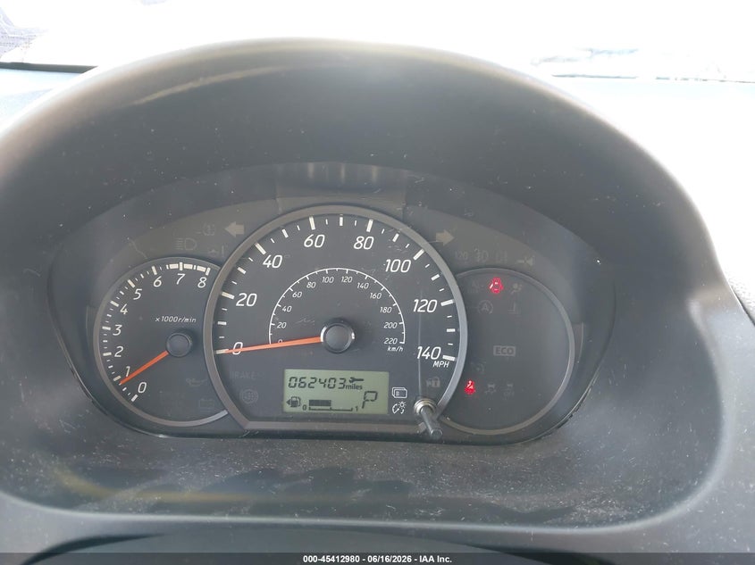 2019 MITSUBISHI MIRAGE SEDAN 1.2L I-3 DOHC, VVT, 78HP