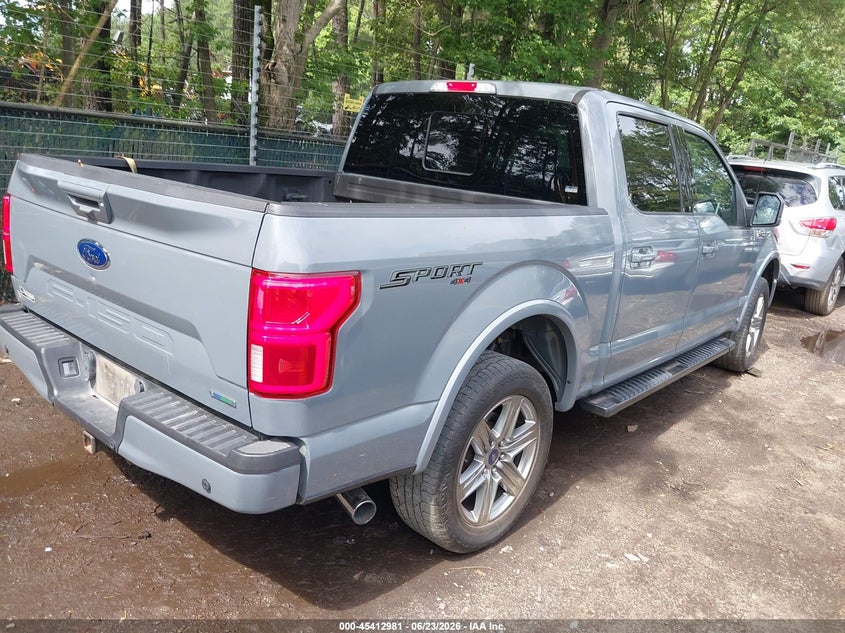 Vin: 1ftew1e41kke11419, lot: 45911003, ford f-150 lariat 20194