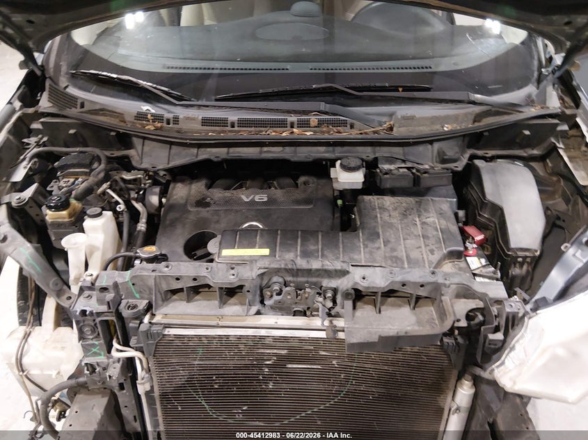 2011 Nissan Quest Sv VIN: JN8AE2KPXB9003518 Lot: 45412983