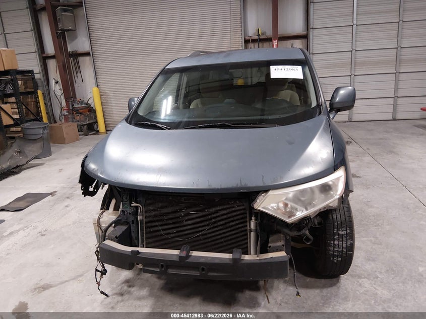 2011 Nissan Quest Sv VIN: JN8AE2KPXB9003518 Lot: 45412983