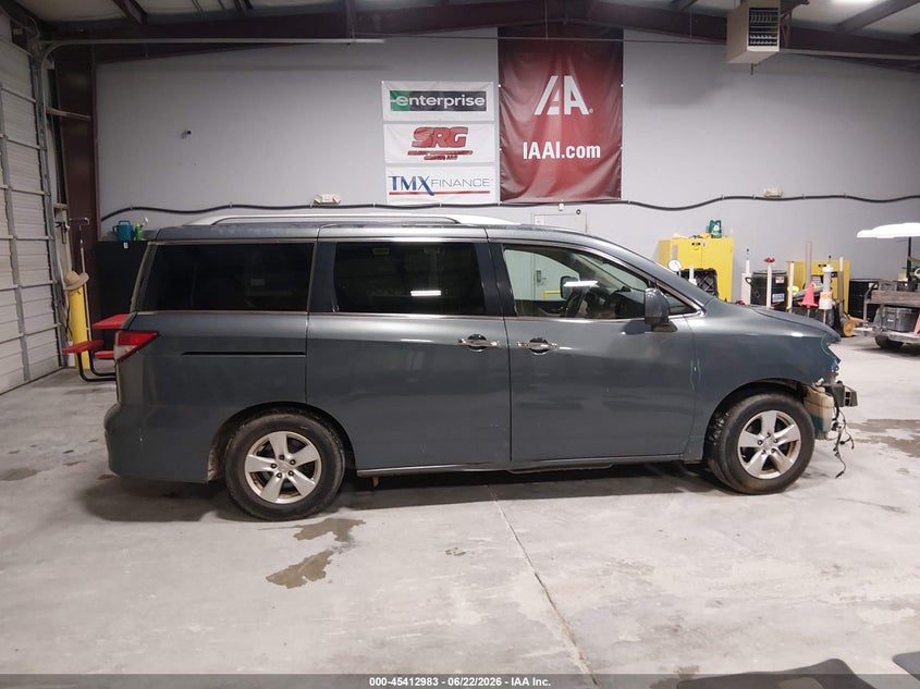2011 Nissan Quest Sv VIN: JN8AE2KPXB9003518 Lot: 45412983