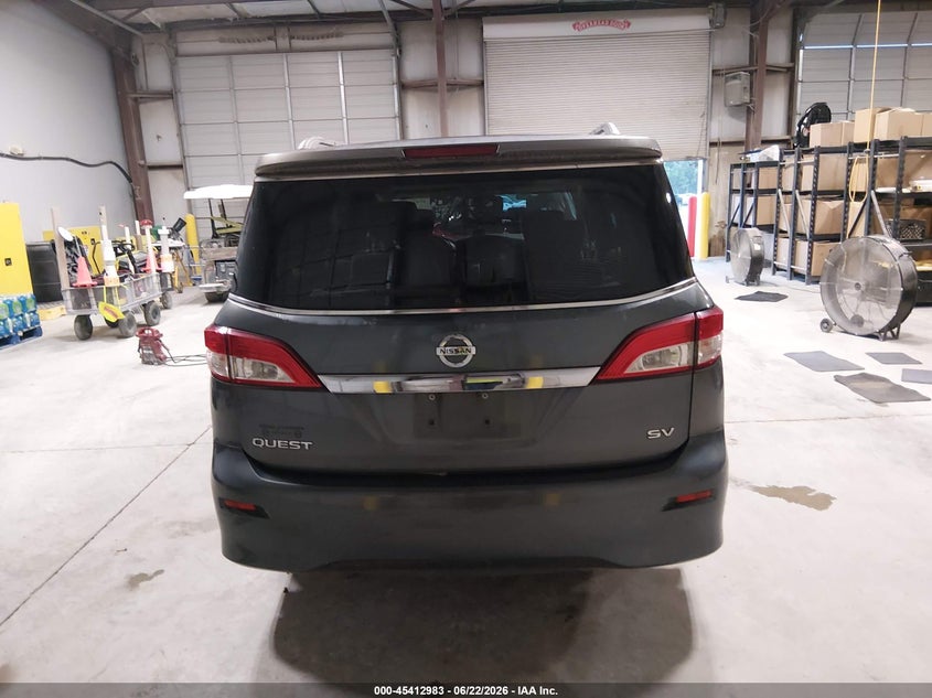 2011 Nissan Quest Sv VIN: JN8AE2KPXB9003518 Lot: 45412983