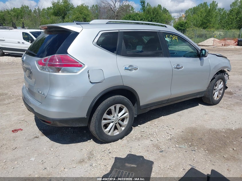 2016 NISSAN ROGUE auction photo 4