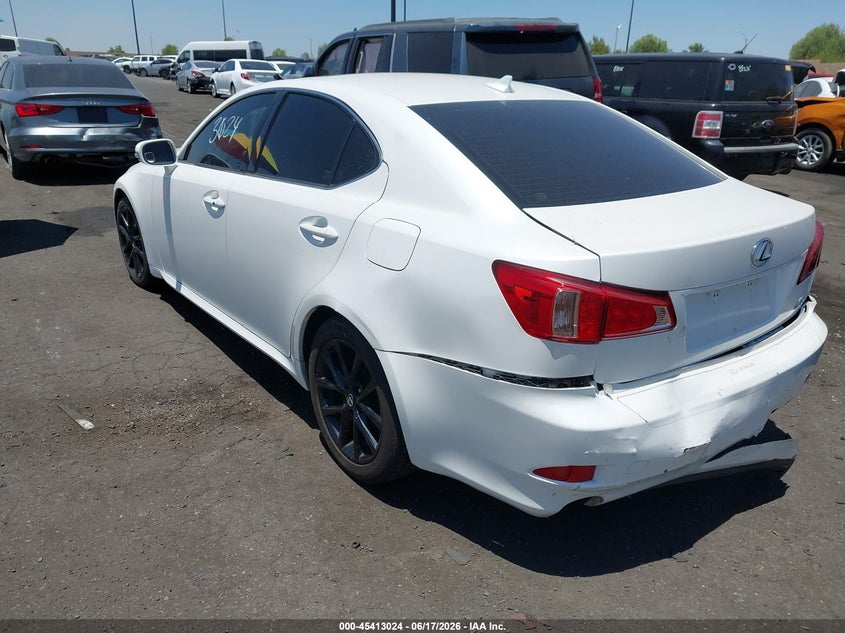Vin: jthbf5c21c5172304, lot: 45911046, lexus is 250 20123