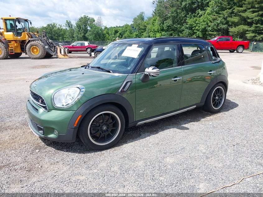 Vin: wmwzc5c57fwm19503, lot: 45911078, mini countryman cooper s 20152