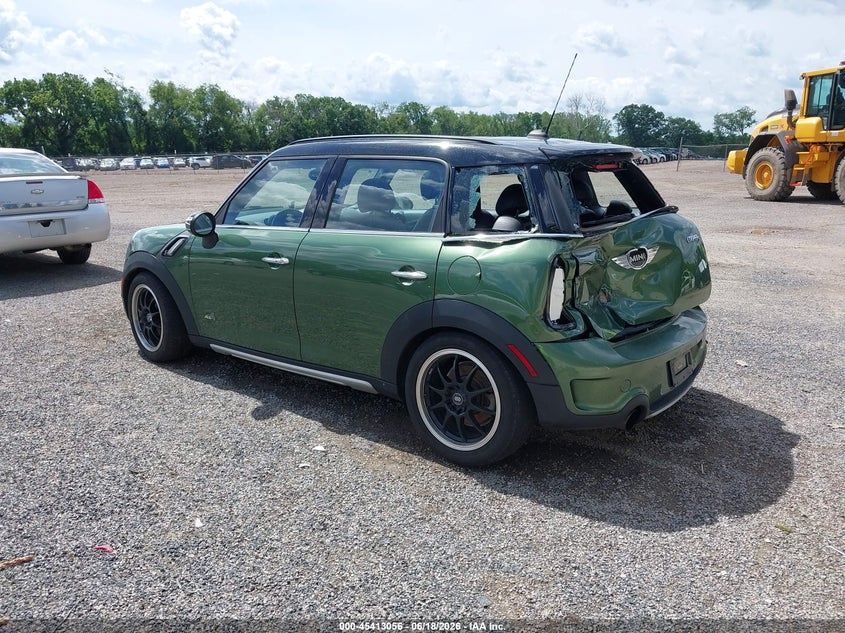 Vin: wmwzc5c57fwm19503, lot: 45911078, mini countryman cooper s 20153