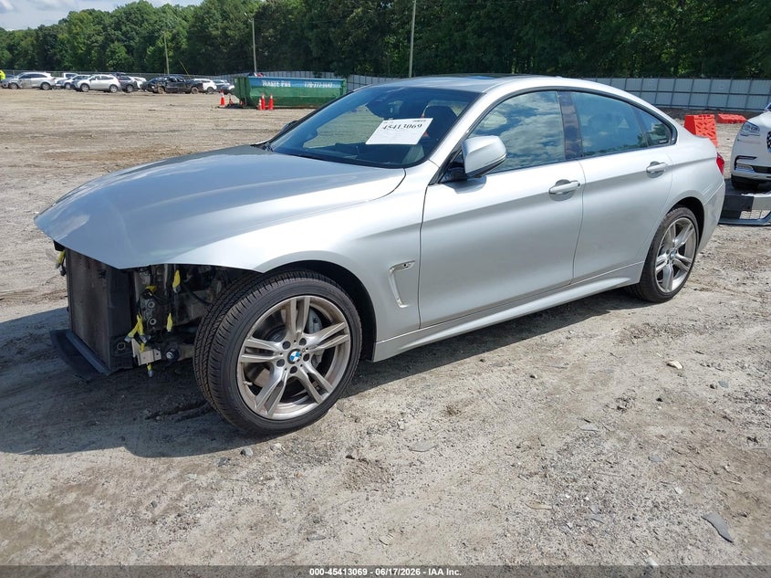 Vin: wba4j3c5xjbg91129, lot: 45911091, bmw 430i gran coupe xdrive 20182