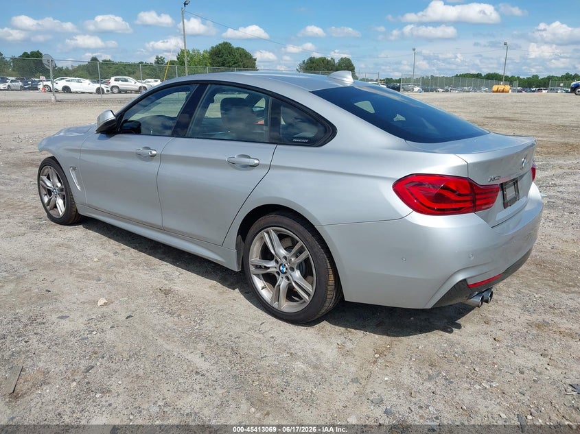 Vin: wba4j3c5xjbg91129, lot: 45911091, bmw 430i gran coupe xdrive 20183