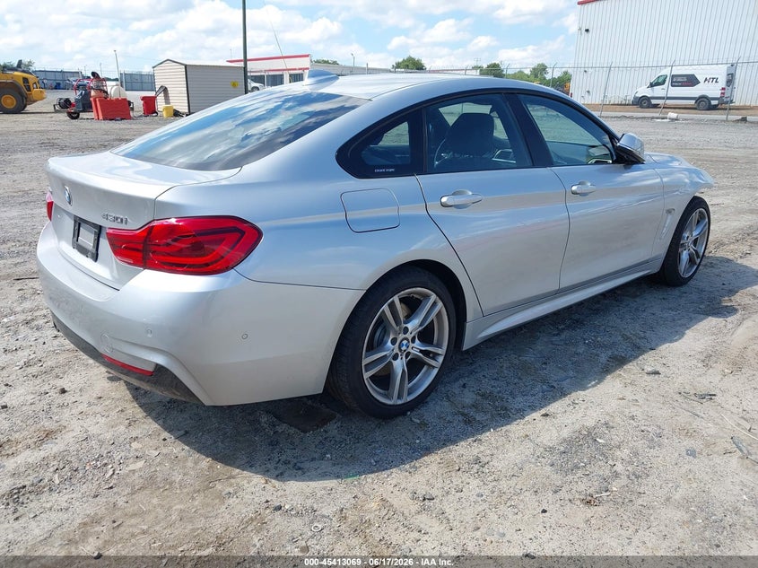 Vin: wba4j3c5xjbg91129, lot: 45911091, bmw 430i gran coupe xdrive 20184