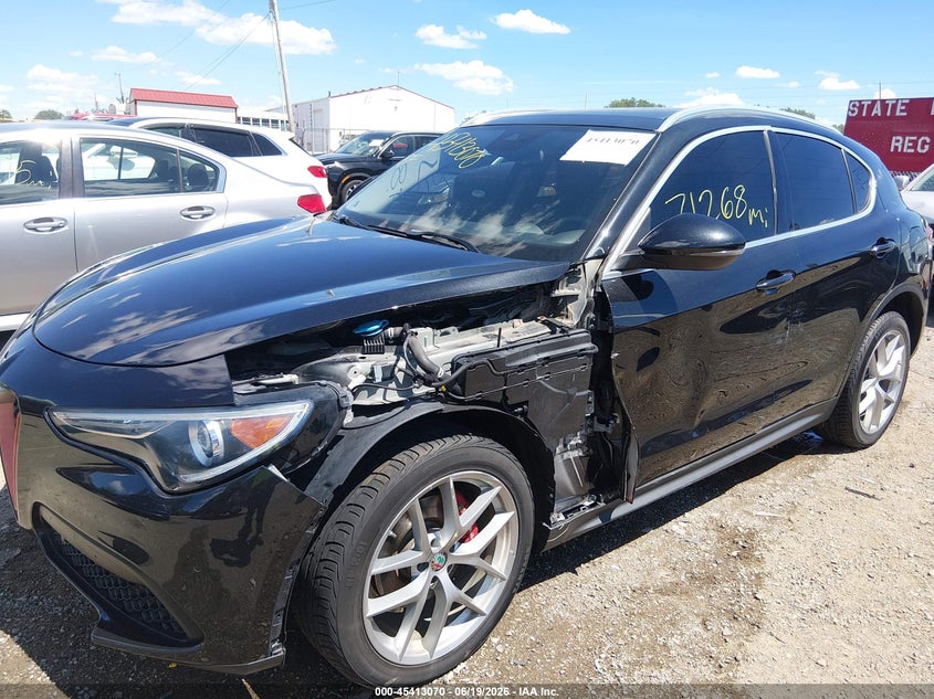 2018 Alfa Romeo Stelvio Ti Awd VIN: ZASFAKBN2J7C01247 Lot: 45413070