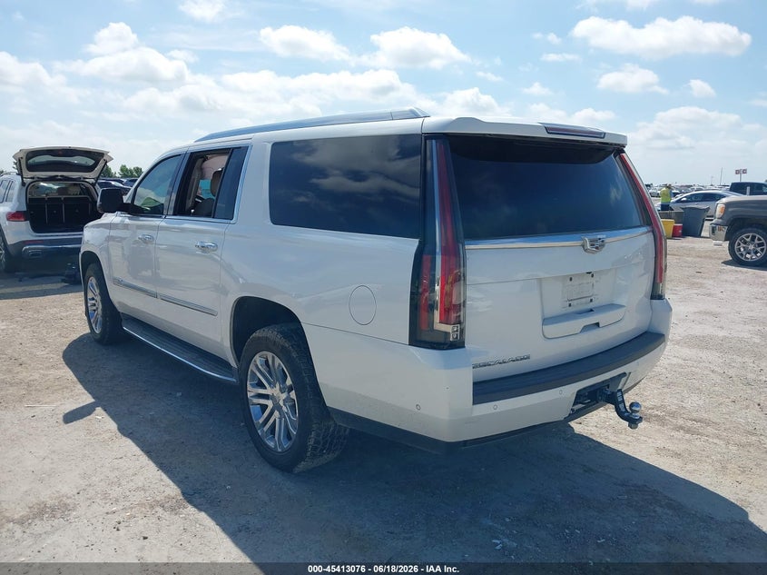 Vin: 1gys3gkj2hr153561, lot: 45911098, cadillac escalade esv standard 20173