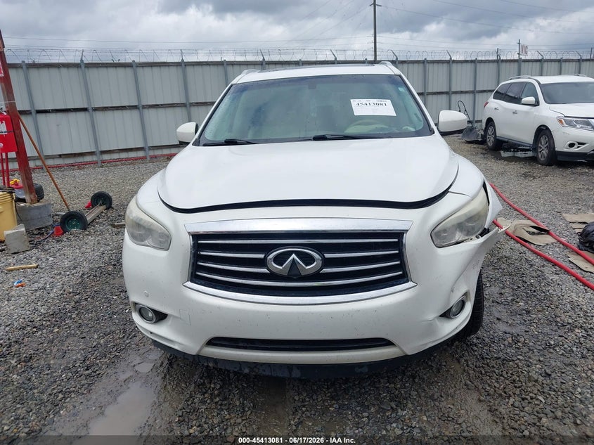 2013 Infiniti Jx35 VIN: 5N1AL0MMXDC348686 Lot: 45413081