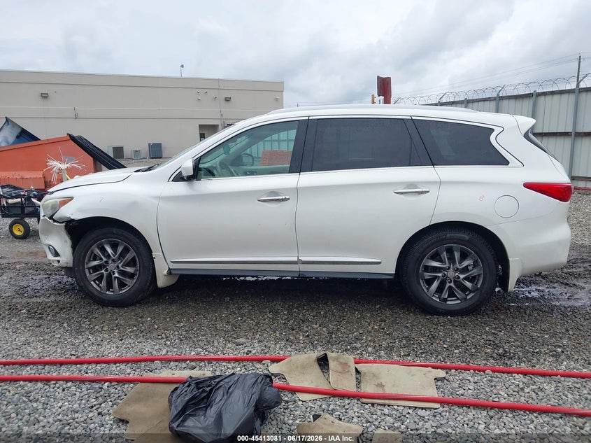 2013 Infiniti Jx35 VIN: 5N1AL0MMXDC348686 Lot: 45413081