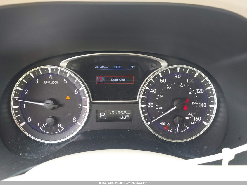 2013 Infiniti Jx35 VIN: 5N1AL0MMXDC348686 Lot: 45413081