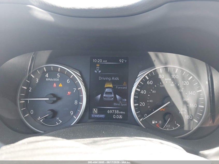 2018 Infiniti Q50 3.0T Luxe VIN: JN1EV7AP9JM351336 Lot: 45413085