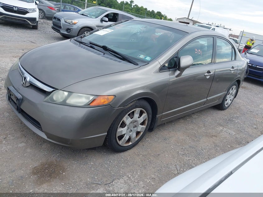 2008 Honda Civic Lx 2HGFA16528H317917 photo 1