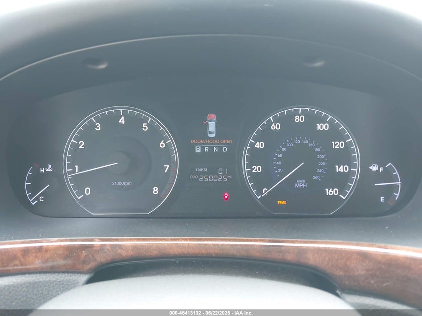 2013 Hyundai Equus Signature VIN: KMHGH4JH7DU058328 Lot: 45413132