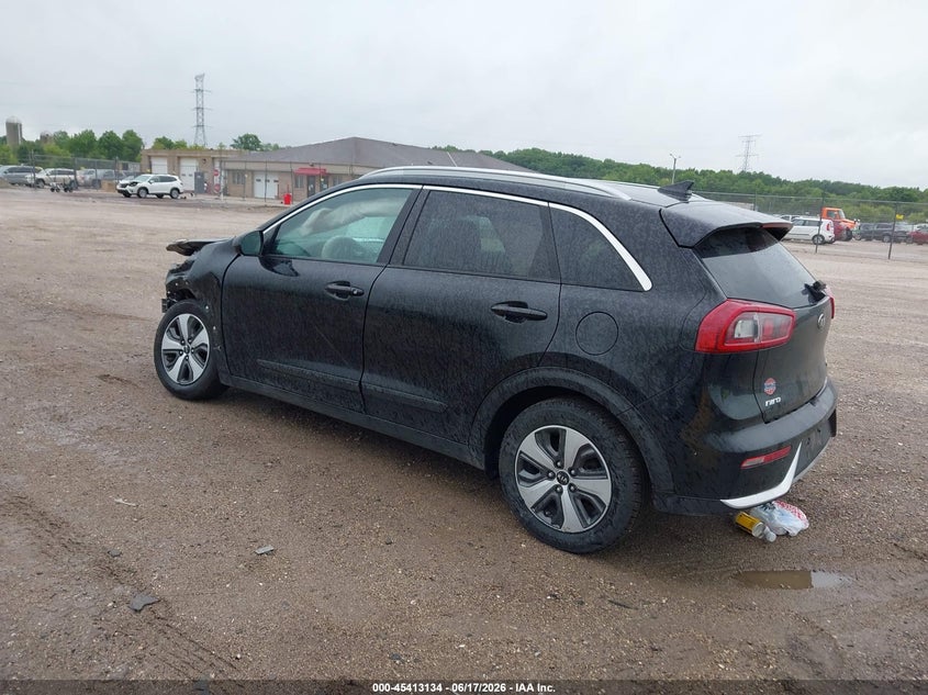 Vin: kndcb3lc4h5048842, lot: 45911156, kia niro lx 20173