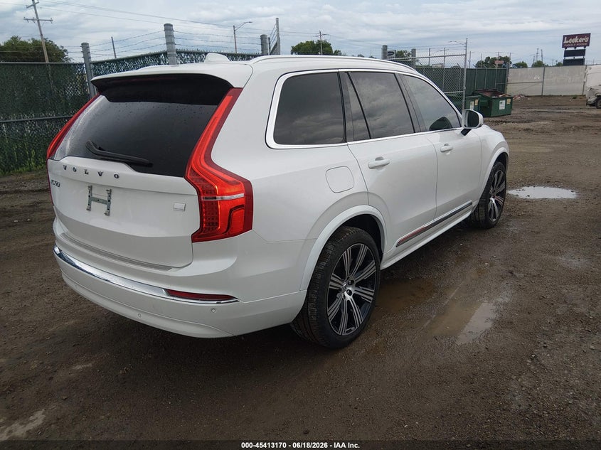 VIN YV4H60CK5R1153900 2024 VOLVO XC90 RECHARGE PLUG-IN HYBRID T8 CORE BRIGHT THEME