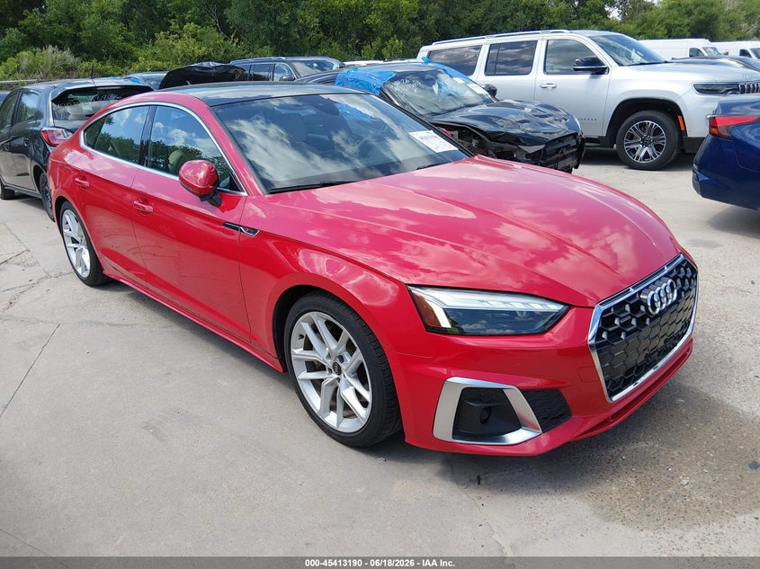 Vin: waufacf58ra020321, lot: 45911212, audi a5 sportback premium plus 45 tfsi quattro s tronic 2024 img_1