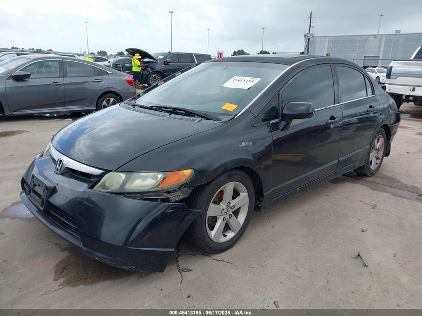2007 HONDA CIVIC SEDAN 1.8L I-4 VVT, 140HP