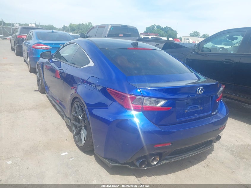 2015 LEXUS RC F auction photo 3