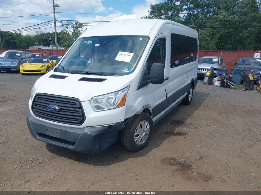 2015 Ford Transit-350 Xlt VIN: 1FBZX2CM4FKA94849 Lot: 45413258