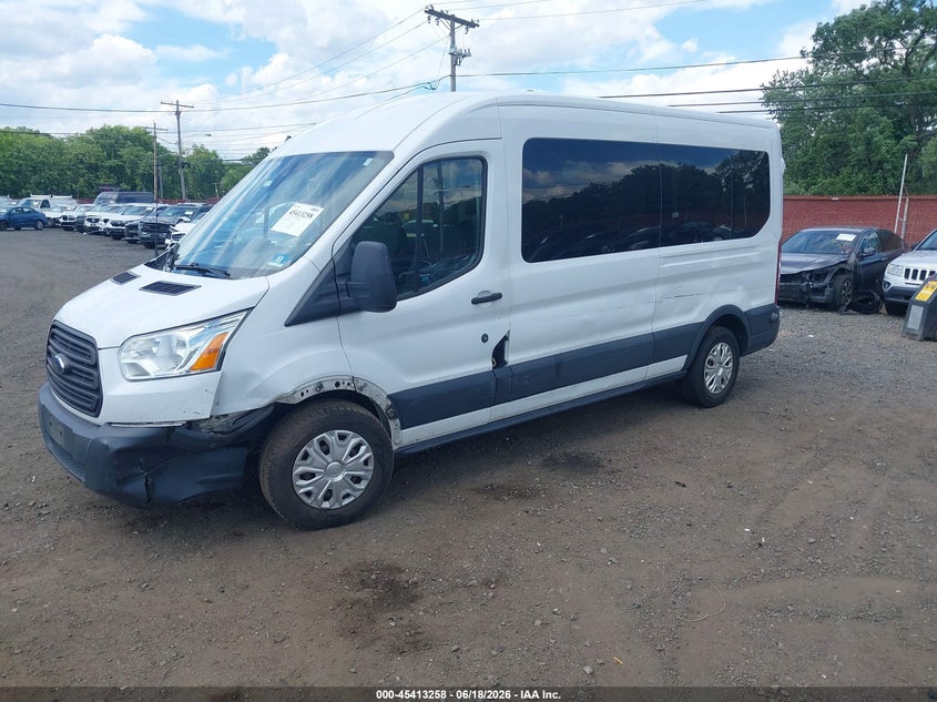2015 Ford Transit-350 Xlt VIN: 1FBZX2CM4FKA94849 Lot: 45413258