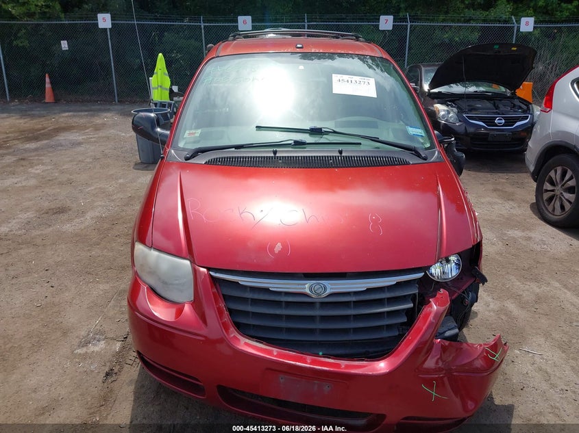2007 Chrysler Town & Country Lx VIN: 2A8GP44R07R238871 Lot: 45413273