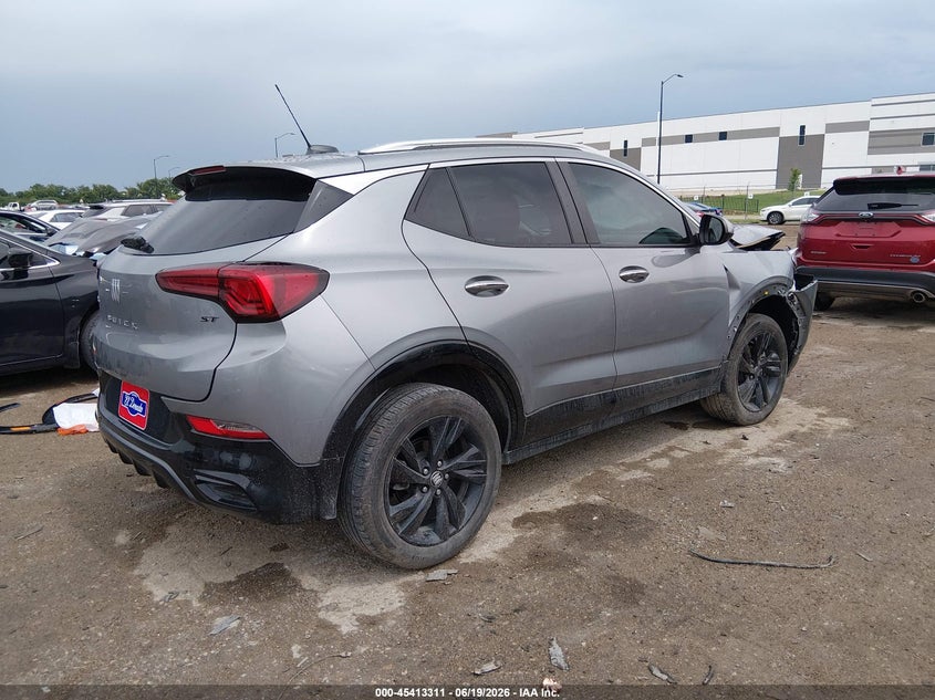 Vin: kl4amesl8rb164735, lot: 45911333, buick encore gx sport touring awd 20244