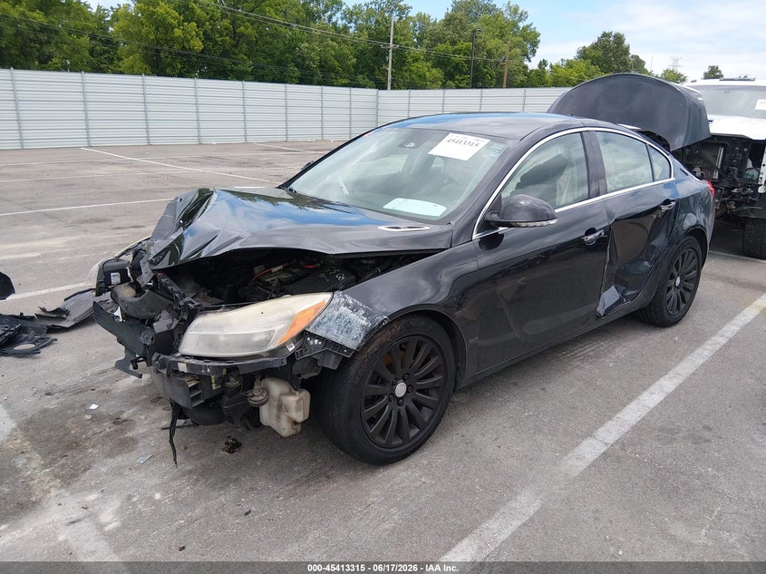 Vin: 2g4gs5ev5c9179393, lot: 45911337, buick regal turbo - premium 1 20122