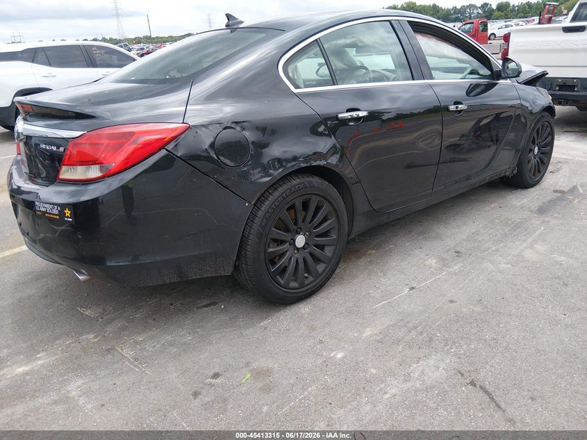 Vin: 2g4gs5ev5c9179393, lot: 45911337, buick regal turbo - premium 1 20124