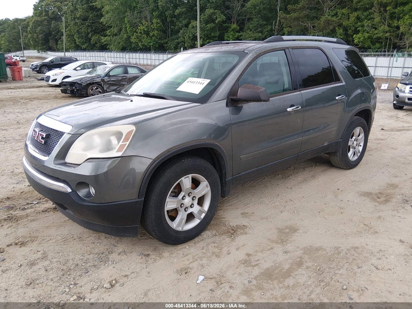 1GKKRPED8BJ212066 2011 Gmc Acadia Sle photo 1