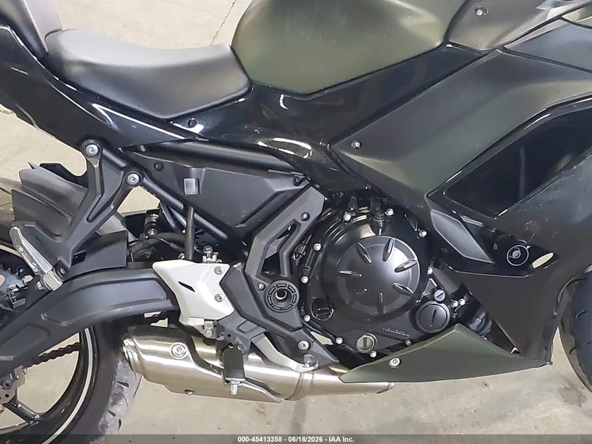2024 Kawasaki Ex650 R VIN: ML5EXER17RDAC4112 Lot: 45413358
